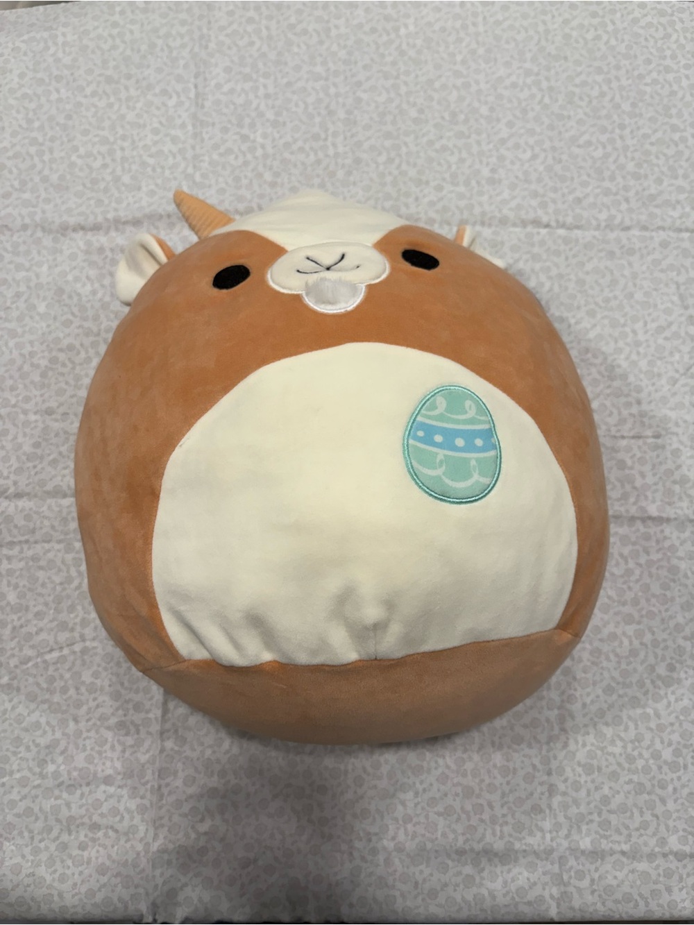 NEW WITH TAGS Squishmallows 14 Inch Grant Goat with Easter Egg Plush Toy 2024